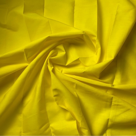 Yellow Cotton Lining Fabric - Picture 1 of 1
